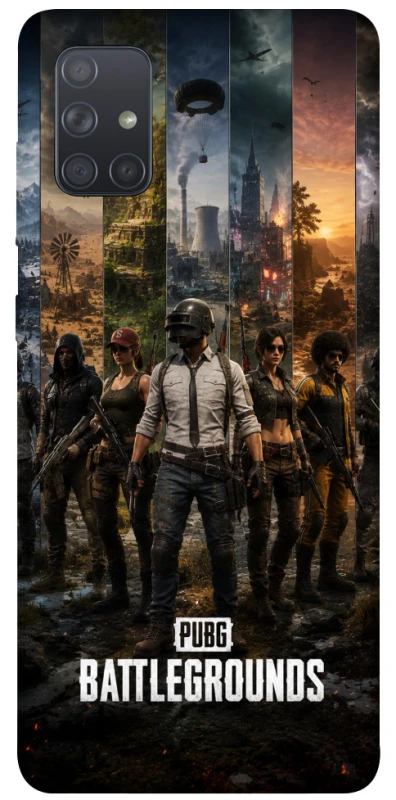 Чохол на Samsung Galaxy A71 PUBG фото 1 з 1