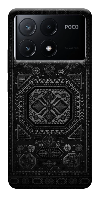 Чохол на Xiaomi Poco X6 Чорний килим фото 1 з 1
