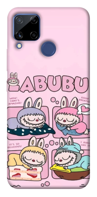 Чохол на Realme C15 Labubu Dreams Collage фото 1 з 1