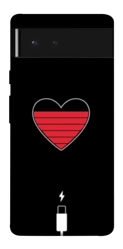 Чохол на Google Pixel 6 Charge your heart фото 1 з 1