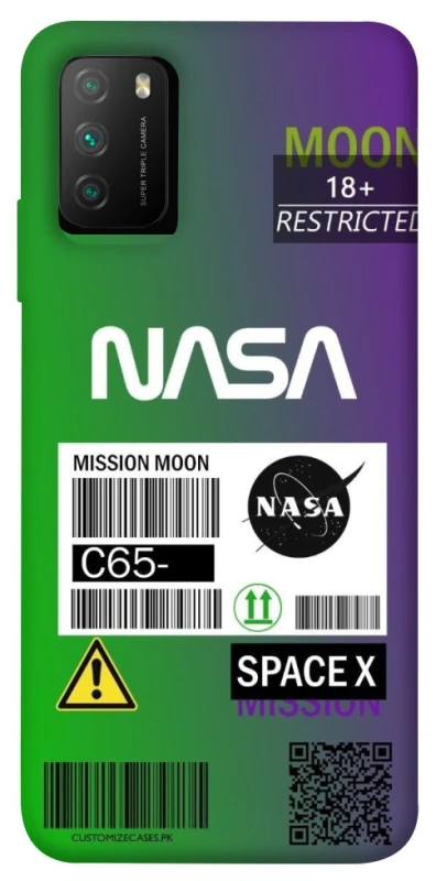 Чохол на Xiaomi Poco M3 NASA ver.2 фото 1 з 1