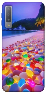 Чохол на Samsung A750 Galaxy A7 (2018) Каміння світиться на березі фото 1 з 1