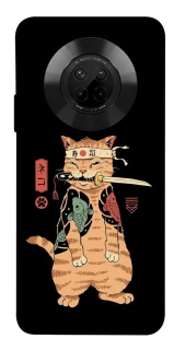 Чохол на Huawei Y9a Кіт-самурай фото 1 з 1