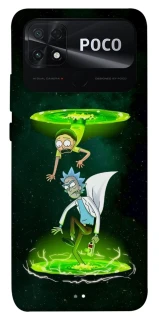 Чохол на Xiaomi Poco C40 Rick and Morty фото 1 з 1
