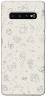 Чехол на Samsung Galaxy S10+ Star Wars background ver.1 фото 1 из 1