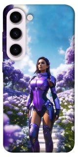 Чехол на Samsung Galaxy S23+ Cyber space girl ver.4 фото 1 из 1