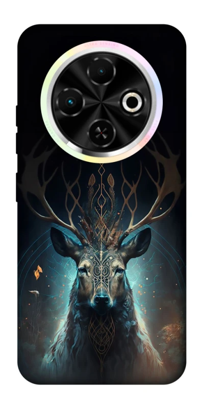 Чехол на TECNO Spark 30C Скандинавский олень v2 фото 1 из 1