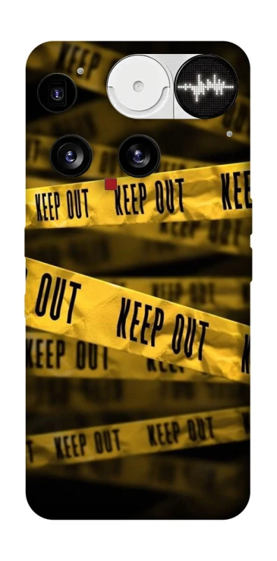 Чохол на Nothing Phone (3) keep out фото 1 з 1