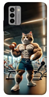 Чехол на Nokia G22 Качок кот фото 1 из 1