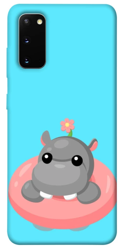 Чехол на Samsung Galaxy S20 Adopt Me Hippo Floatie фото 1 из 1