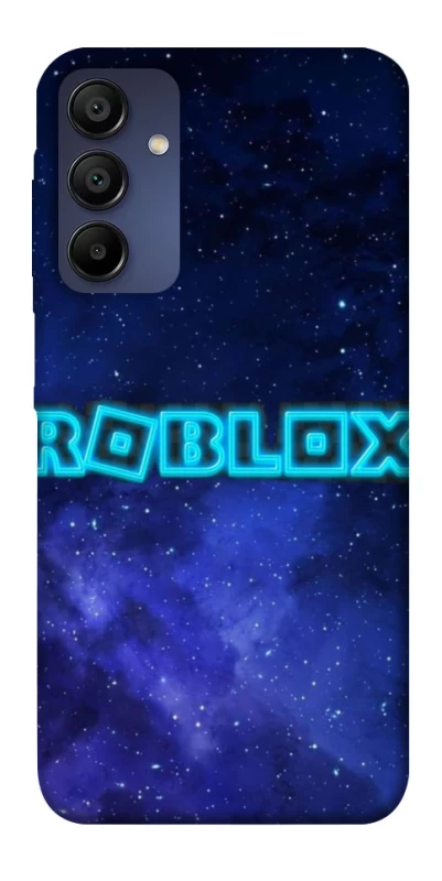 Чохол на Samsung Galaxy A15 4G/5G Roblox Space Logo Blue фото 1 з 1
