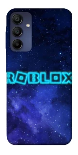 Чехол на Samsung Galaxy A15 4G/5G Roblox Space Logo Blue фото 1 из 1