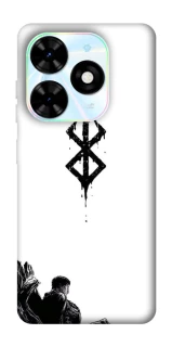 Чохол на TECNO Spark Go 2024 berserk white фото 1 з 1