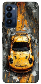 Чехол на TECNO Camon 18 Drawn Porsche фото 1 из 1