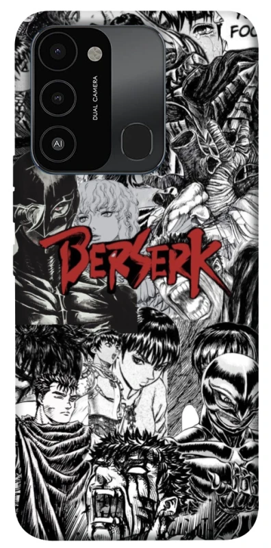 Чехол на TECNO Spark 8C Berserk Collage фото 1 из 1