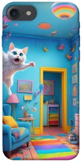 Чохол на Apple iPhone 7 / 8 (4.7") crazy cat фото 1 з 1