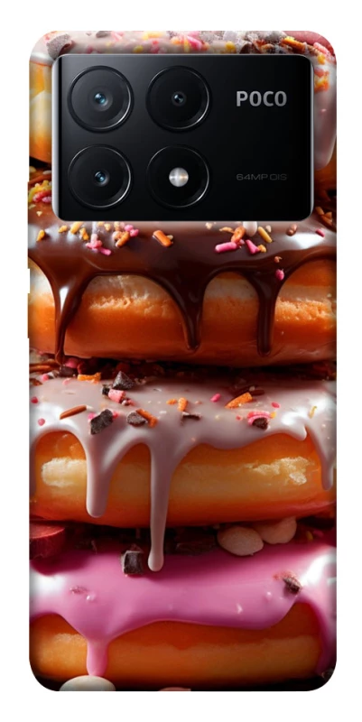 Чохол на Xiaomi Poco X6 Пончики фото 1 з 1