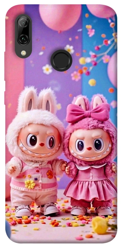 Чохол на Huawei P Smart (2019) Labubu twins ver.2 фото 1 з 1