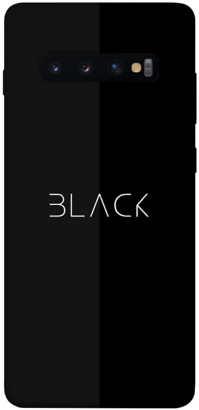 Чехол на Samsung Galaxy S10+ Black фото 1 из 1