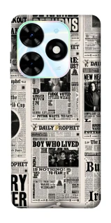 Чохол на TECNO Spark Go 2024 Harry Potter newspaper фото 1 з 1
