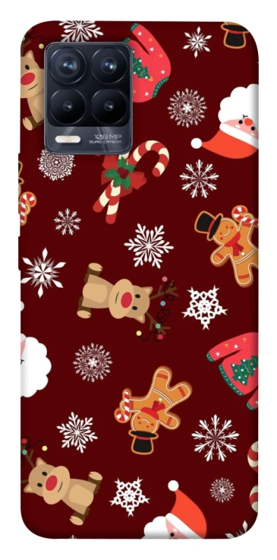 Чохол на Realme 8 Новорічний v6 фото 1 з 1