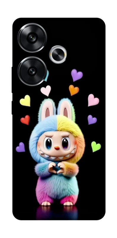 Чохол на Xiaomi Poco F6 Labubu Love фото 1 з 1