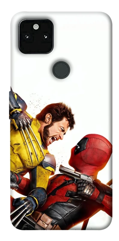 Чехол на Google Pixel 5A Deadpool and Wolverine фото 1 из 1