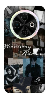 Чехол на TECNO Spark 30C Wednesday Collage ver.1 фото 1 из 1