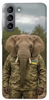 Чехол на Samsung Galaxy S21 Слон защитник фото 1 из 1