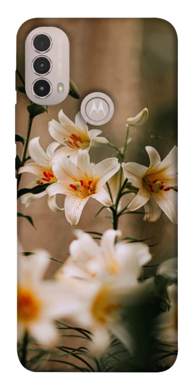Чохол на Motorola Moto E40 Лілії фото 1 з 1