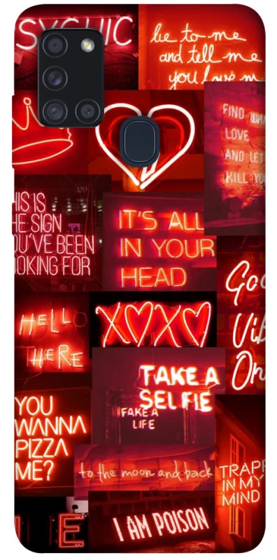 Чохол на Samsung Galaxy A21s Love collage ver.7 фото 1 з 1