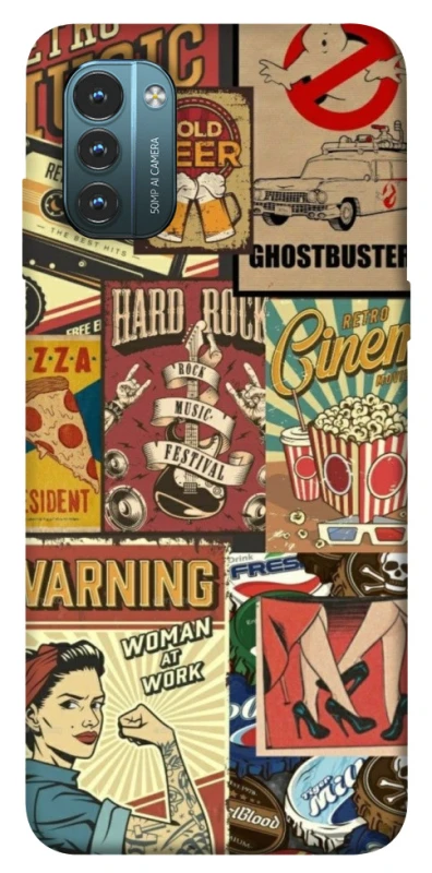 Чохол на Nokia G21 Retro collage ver.2 фото 1 з 1