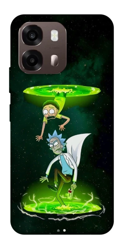 Чехол на Oppo A6 Rick and Morty фото 1 из 2