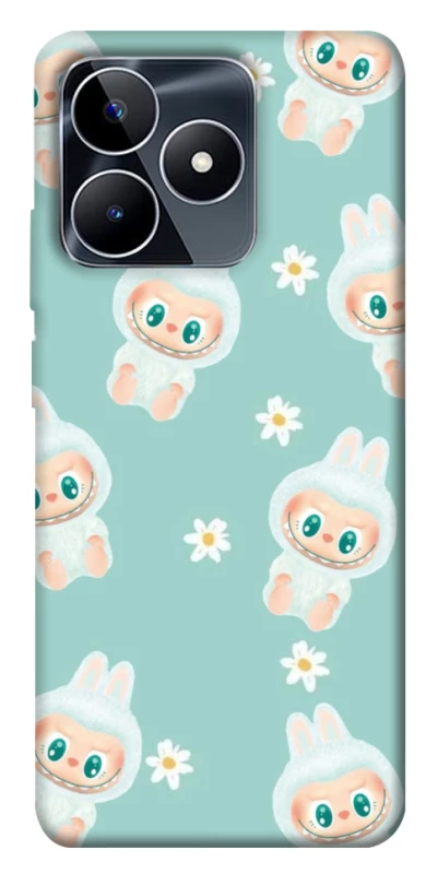Чехол на Realme C53 Labubu Green фото 1 из 1