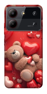 Чехол на ZTE Blade A54 4G bear in hearts фото 1 из 1