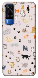 Чехол на Vivo Y51a Cat style ver.1 фото 1 из 1