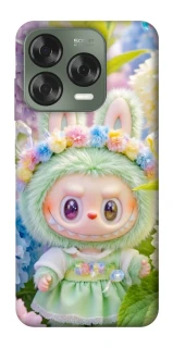 Чехол на ZTE Nubia V70 Design Labubu & Flowers ver.2 фото 1 из 1