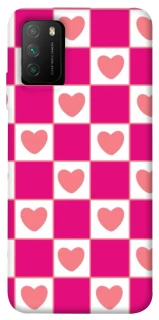 Чехол на Xiaomi Poco M3 Chess heart фото 1 из 1
