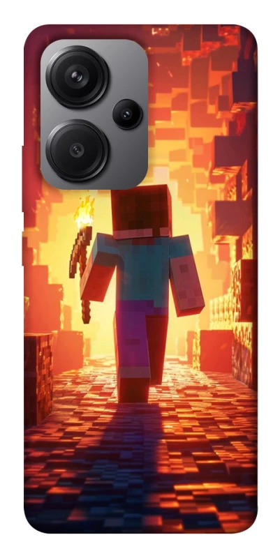 Чехол на Xiaomi Redmi Note 13 Pro+ Minecraft adventure фото 1 из 1