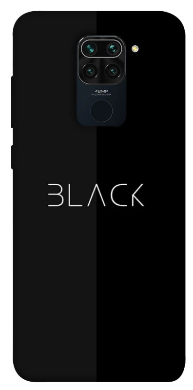 Чохол на Xiaomi Redmi Note 9 / Redmi 10X Black фото 1 з 1