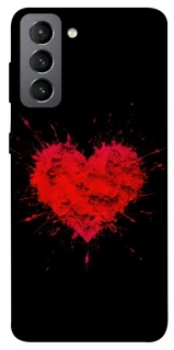 Чехол на Samsung Galaxy S21 FE Splash heart фото 1 из 1