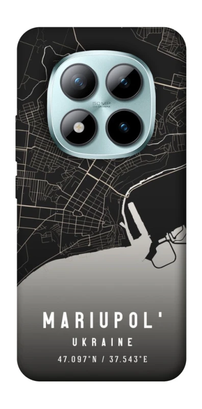 Чехол на Xiaomi Redmi Note 15 Pro+ 5G Mariupol map фото 1 из 1