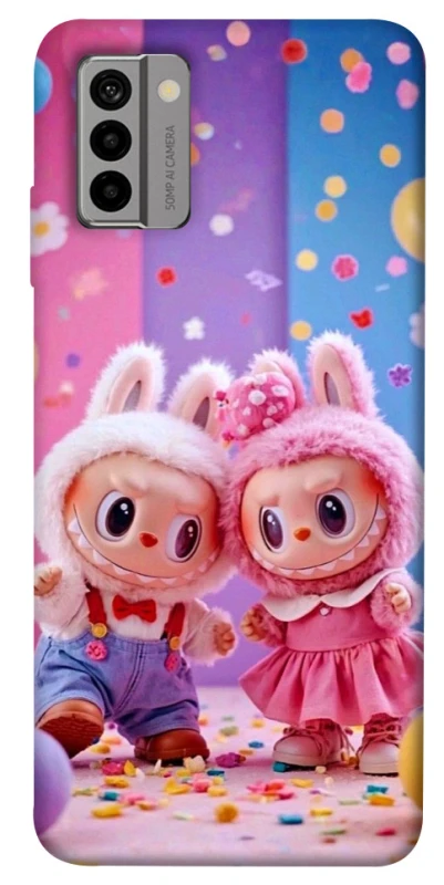 Чехол на Nokia G22 Labubu twins ver.3 фото 1 из 1