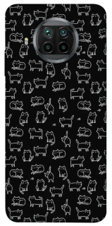 Чохол на Xiaomi Mi 10T Lite / Redmi Note 9 Pro 5G Black Cats фото 1 з 1