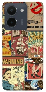 Чохол на Vivo Y36 Retro collage ver.2 фото 1 з 1