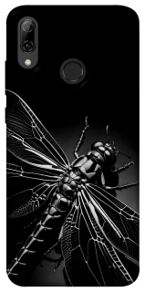 Чохол на Huawei P Smart (2019) Black dragonfly фото 1 з 1