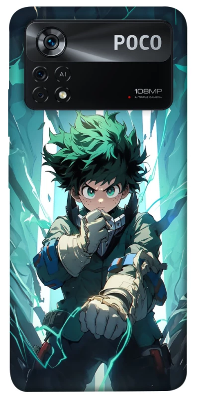 Чехол на Xiaomi Poco X4 Pro 5G Izuku Midoriya фото 1 из 1