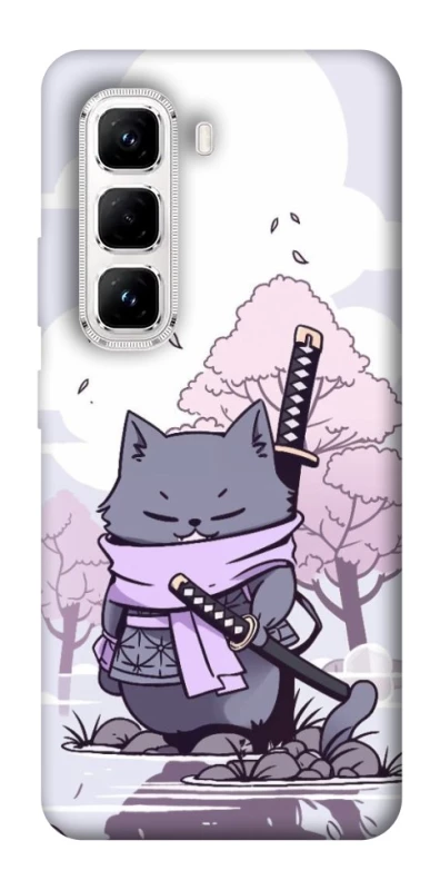 Чохол на Infinix Hot 50 Pro Samurai cat фото 1 з 1
