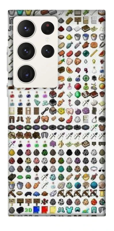 Чохол на Samsung Galaxy S23 Ultra Minecraft v2 фото 1 з 1