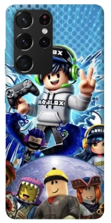 Чехол на Samsung Galaxy S21 Ultra Roblox collage ver.3 фото 1 из 1